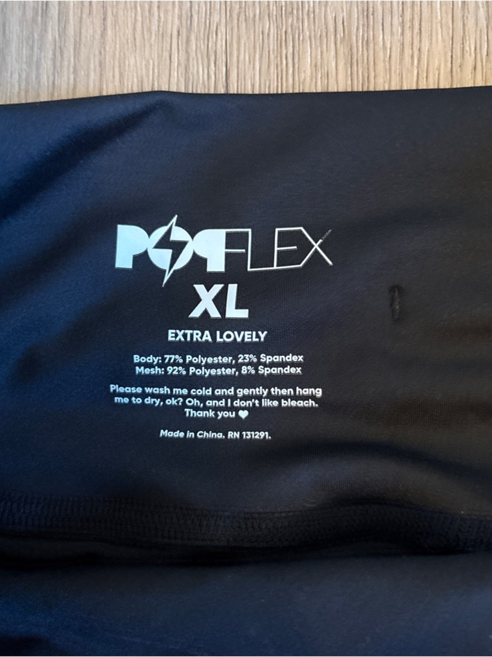 Black Popflex Pirouette Skort - Picture 2 of 2